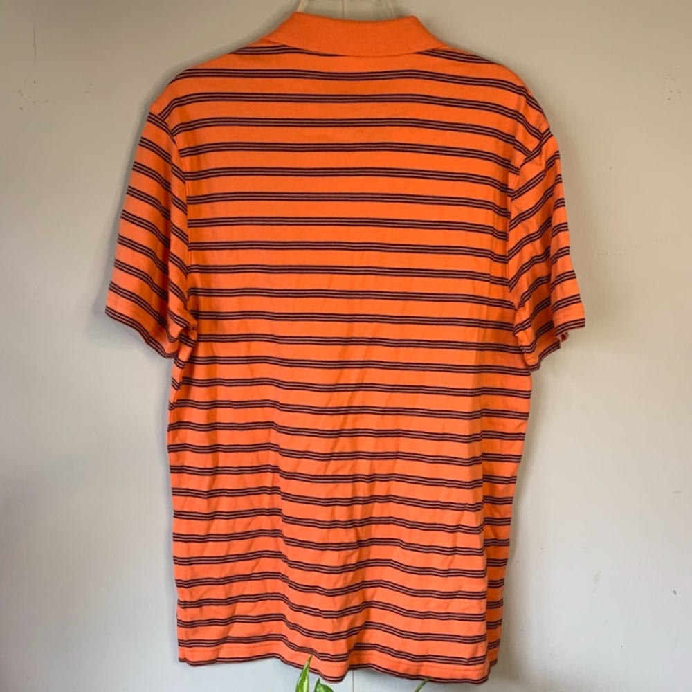 NWT $48 IZOD Med Mens Striped Windward Cool Polo Top with UPF - Picture 7 of 9